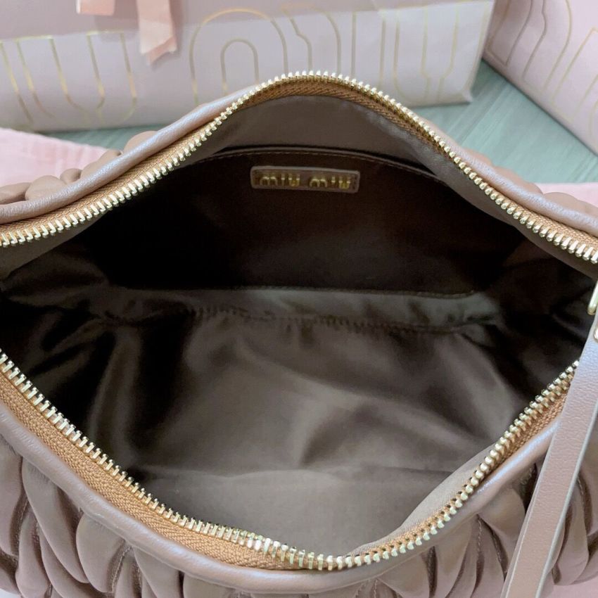 Miu Miu Wander Matelasse Hobo