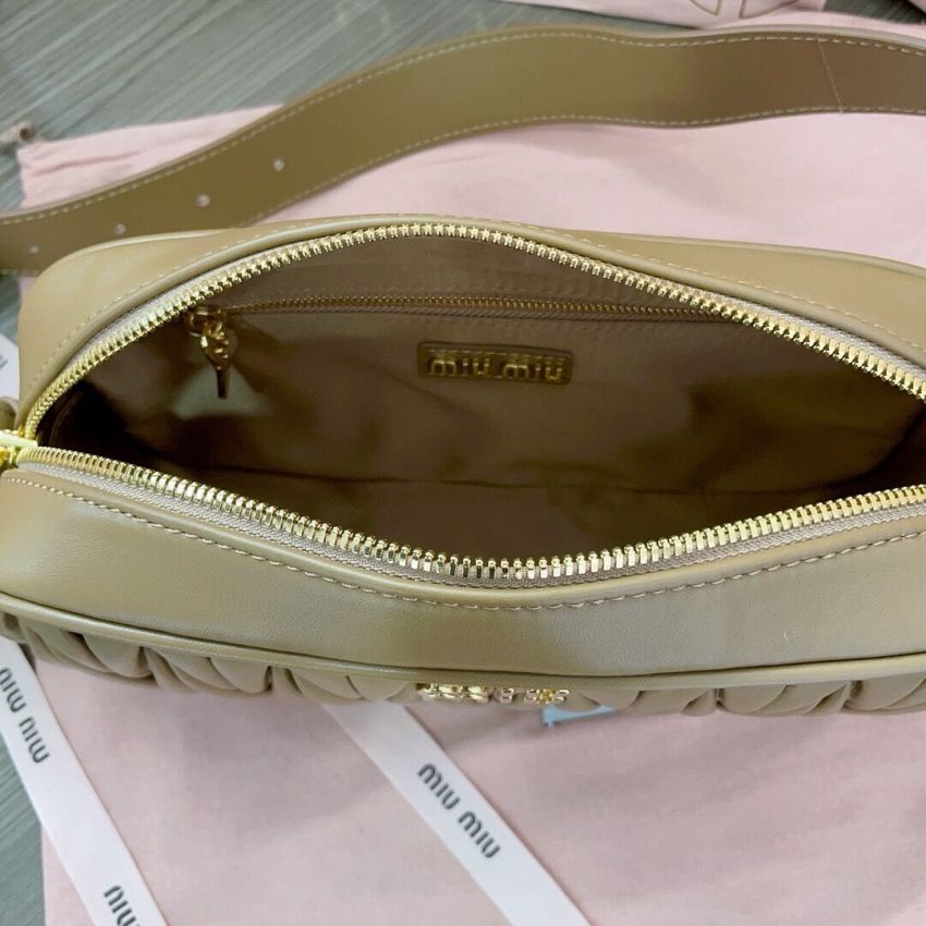 Miu Miu Matelasse Shoulder Bag