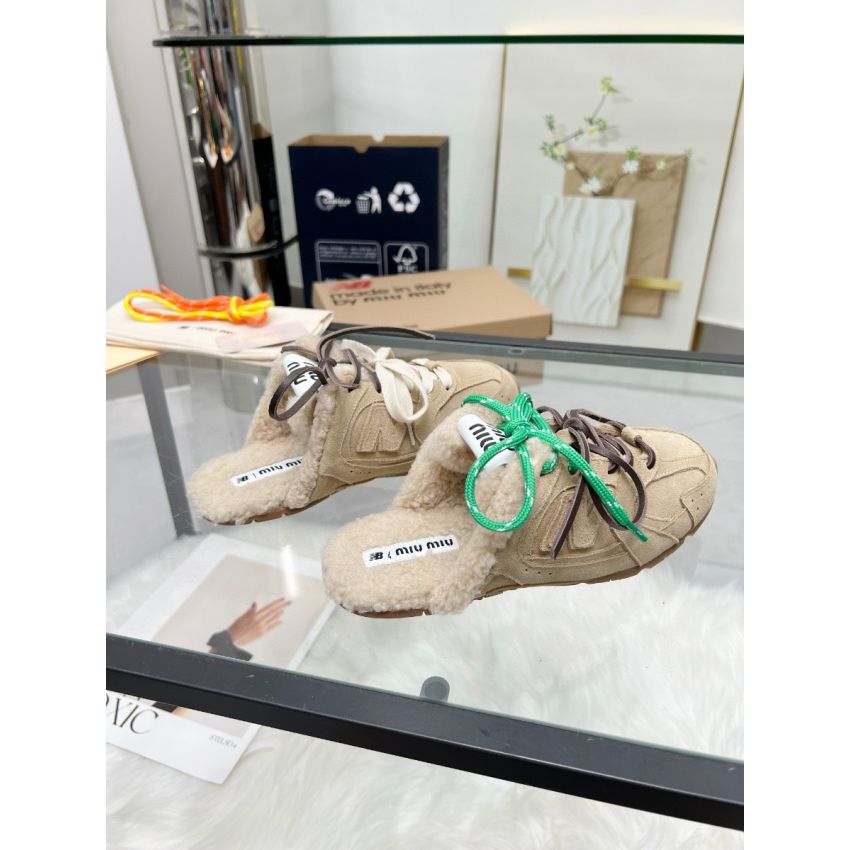 New Balance X Miu Miu Mules
