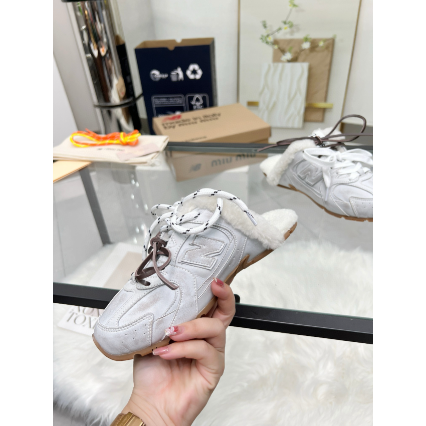 New Balance X Miu Miu Mules