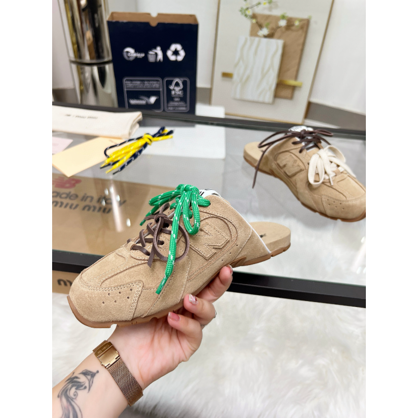 New Balance X Miu Miu Mules