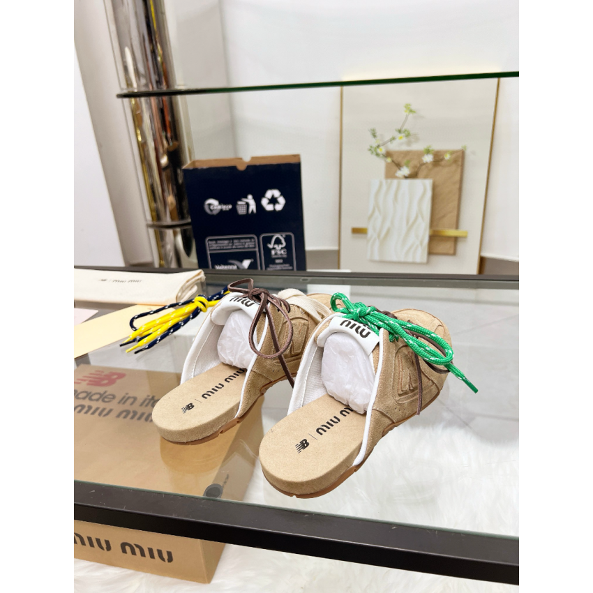 New Balance X Miu Miu Mules