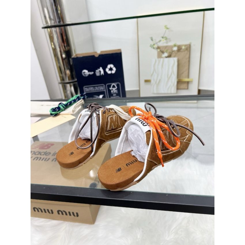New Balance X Miu Miu Mules