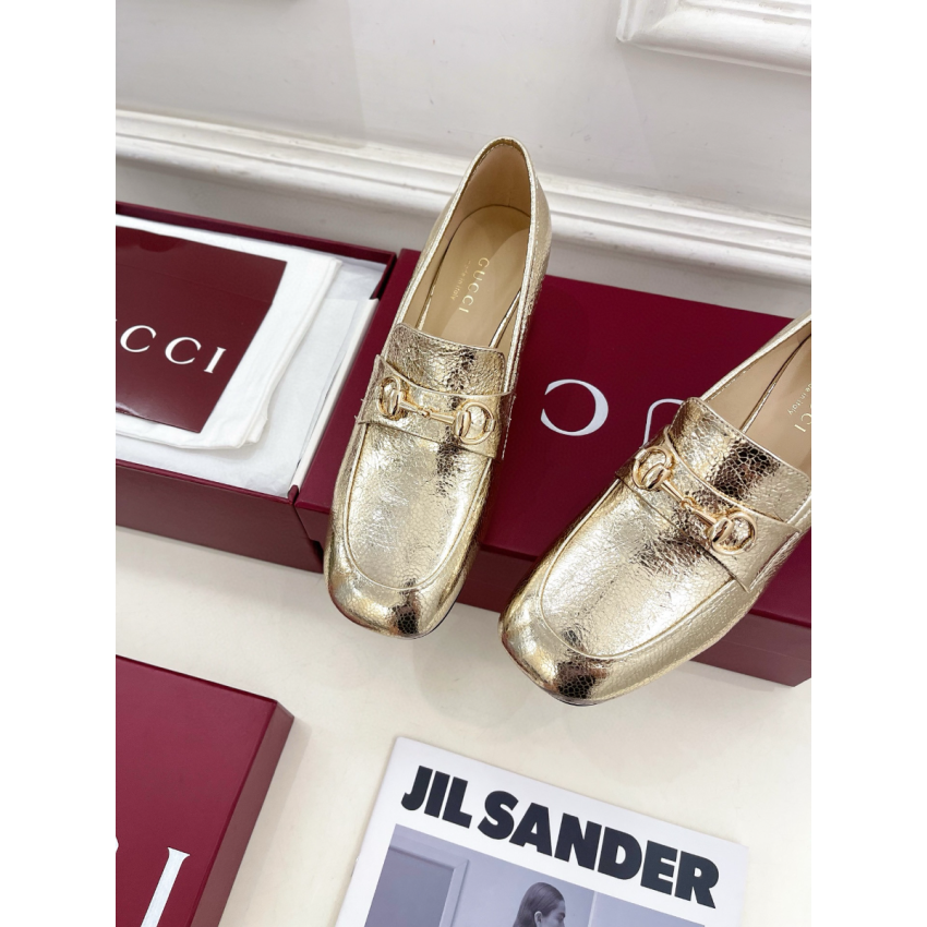 Gvc*1 Horsebit leather  pump , Size 35-41