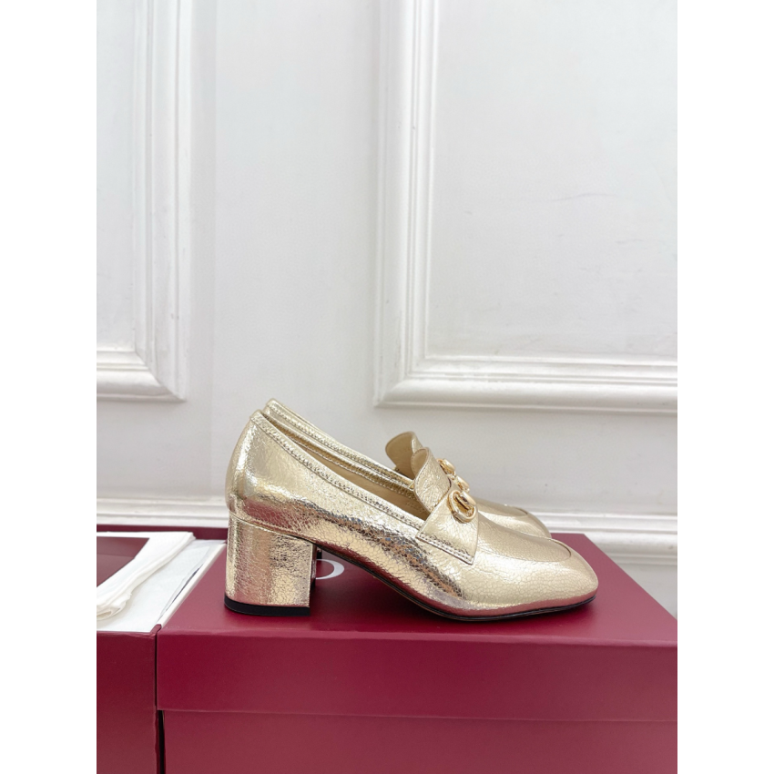 Gvc*1 Horsebit leather  pump , Size 35-41