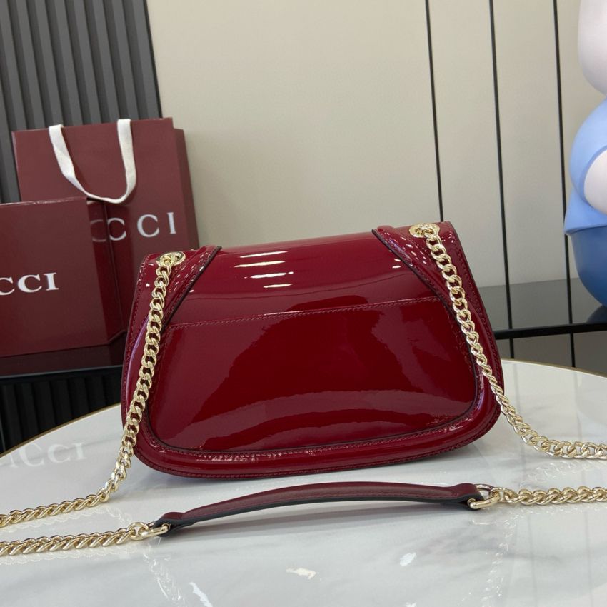 Gvc*1 Blondie Small Shoulder Bag- Rosso Ancora red