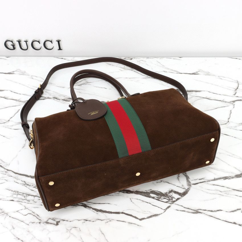 Top grade  Gvc*1 Borsetto large boston Suede bag