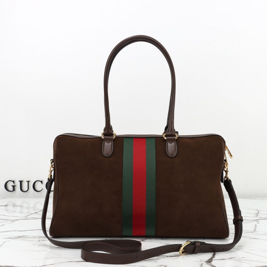 Top grade  Gvc*1 Borsetto large boston Suede bag