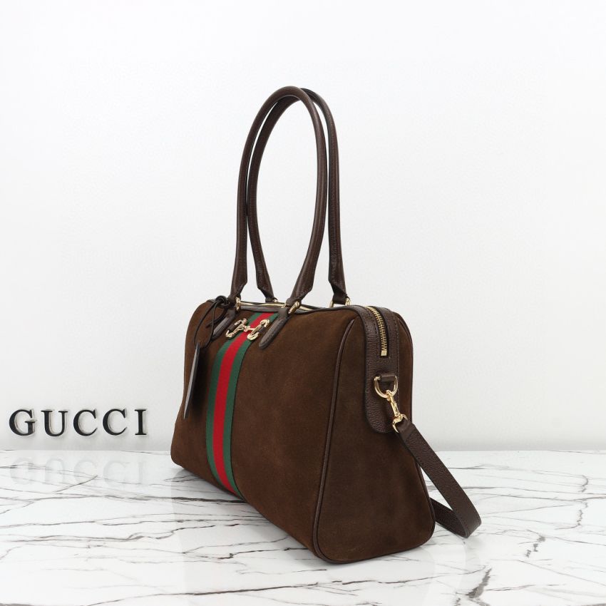 Top grade  Gvc*1 Borsetto large boston Suede bag