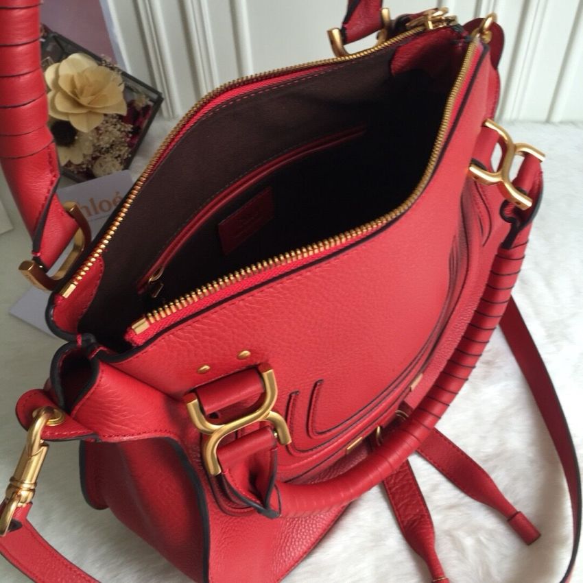 Chloe Medium Marcie Double Carry Bag