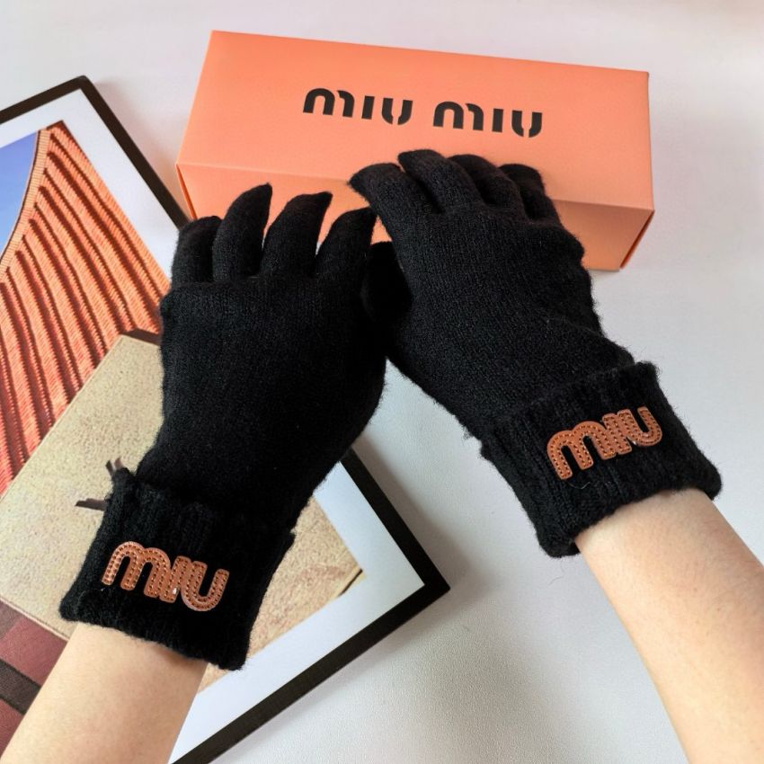 Miu Miu Cashmere Gloves