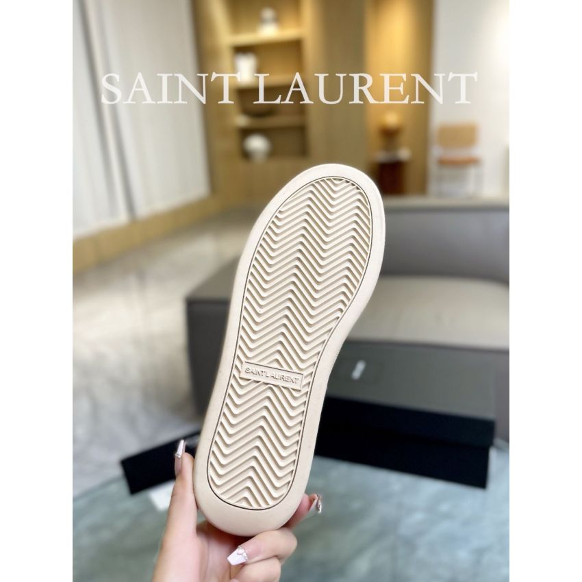Sa1nt Lau*nt Leather Unisex Sneaker