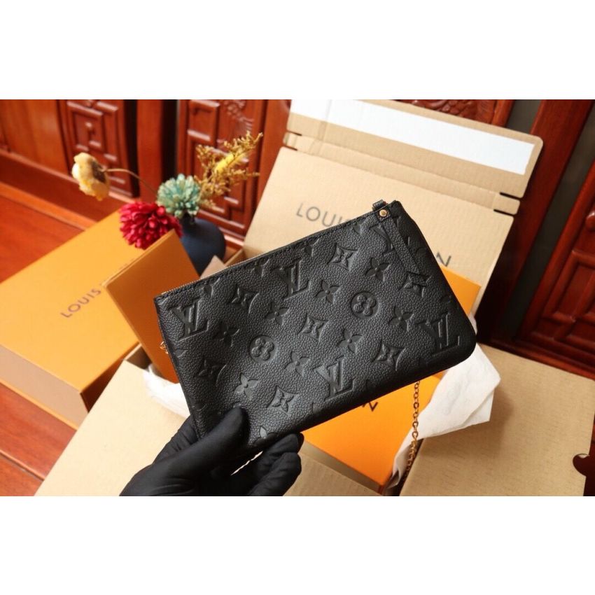 M68568  Double Zip Pochette