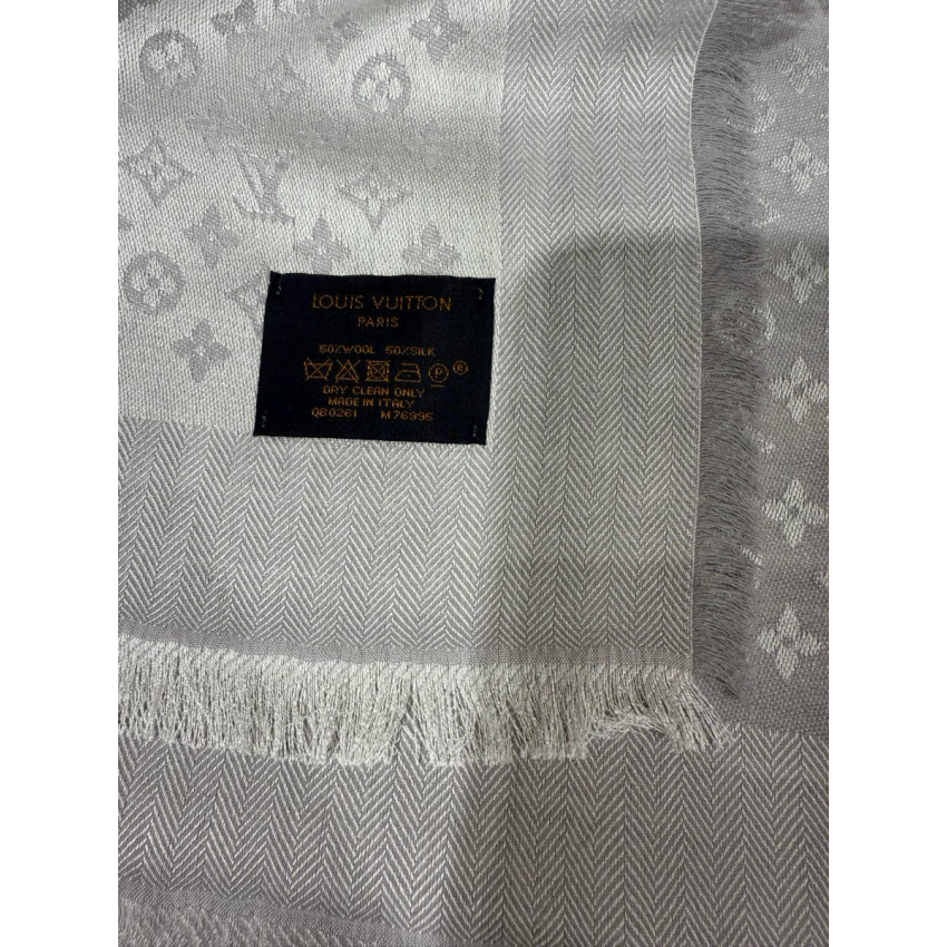 LV Denim Monogram Shawl